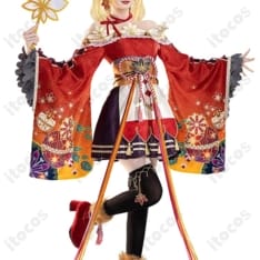 小原鞠莉 紅葉狩り編「冬が訪れるまで」着物風コス｜高再現で撮影映え、イベントも安心 - 1枚目の画像（サムネイル）