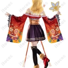 小原鞠莉 紅葉狩り編「冬が訪れるまで」着物風コス｜高再現で撮影映え、イベントも安心 - 2枚目の画像（サムネイル）