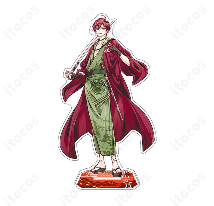 雅血の陰陽師・花山文月のコスプレ衣装一式を着用した全身イメージ写真