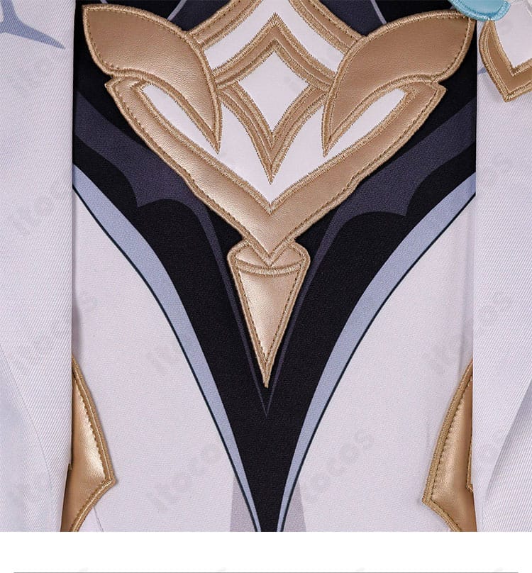 旅人(蛍)衣装の背面デザインと背飾りの配置