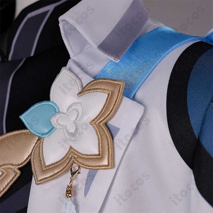 原神 旅人・空 コスプレ衣装 高発色で再現度重視、長時間でも快適に映えるフルセット - 4枚目の画像