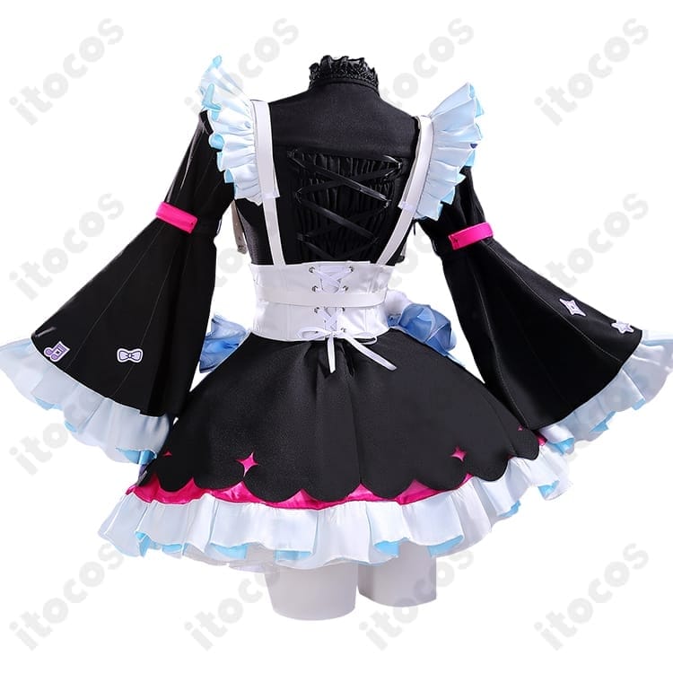 にじさんじ エナー・アールウェット ゴスロリメイド風衣装｜上品な発色と美シルエットでイベント映え - 2枚目の画像