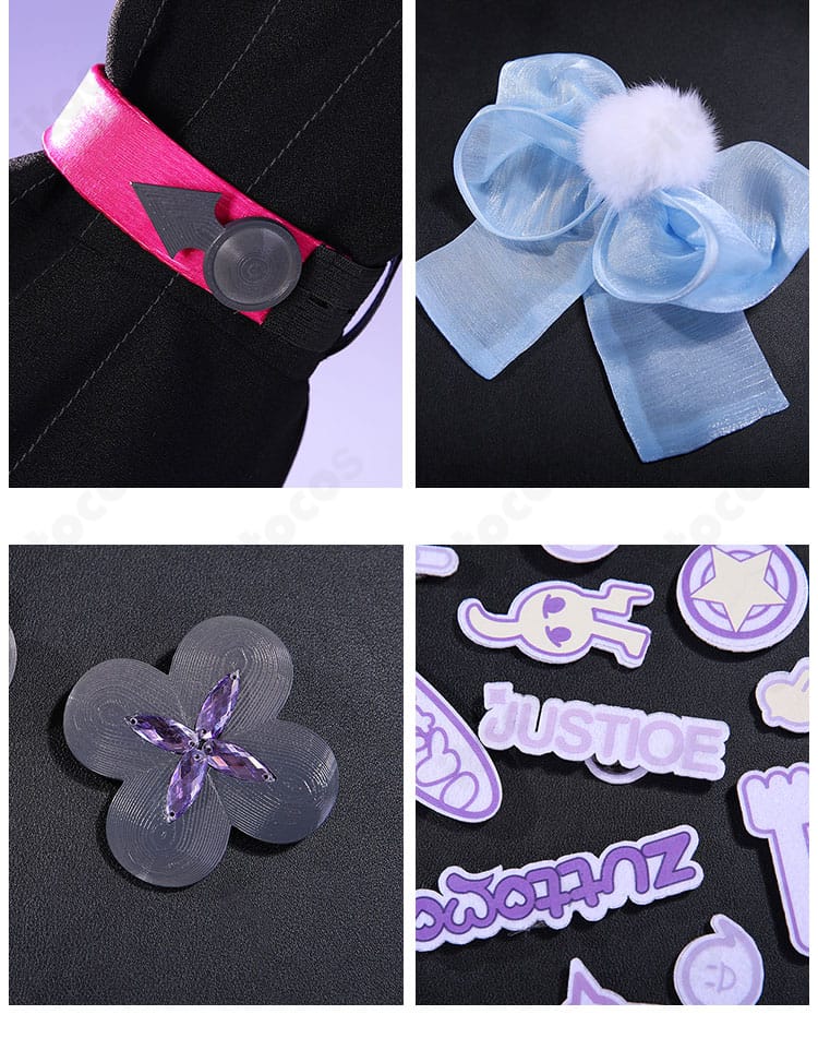 ベルト・腰飾り・アクセサリーパーツのセット例