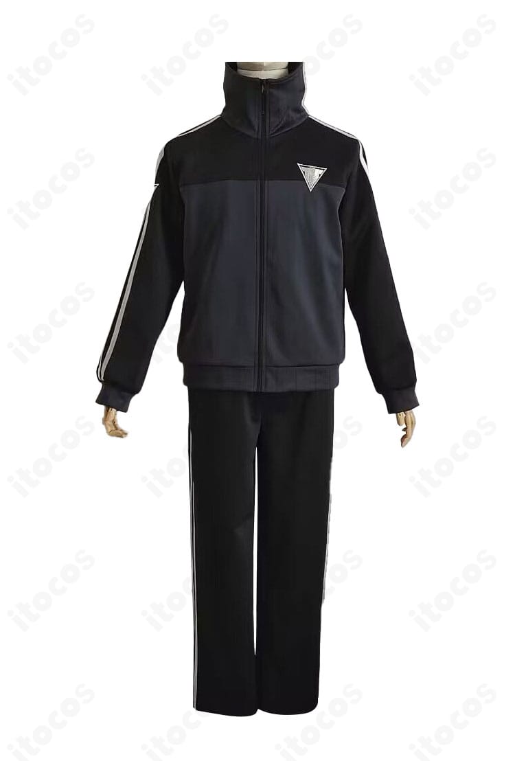 水心子正秀 内番ジャージ 背面スタイルとシルエットの確認カット