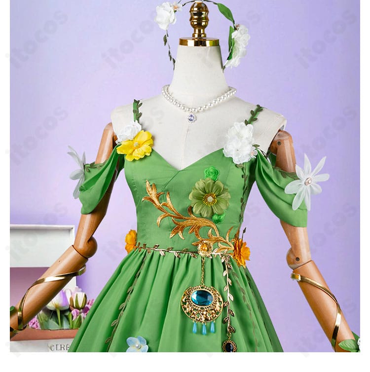 エマ・ウッズ 朽ちぬ長夏 ヘッドドレス詳細（カチューシャの装飾と装着イメージ）