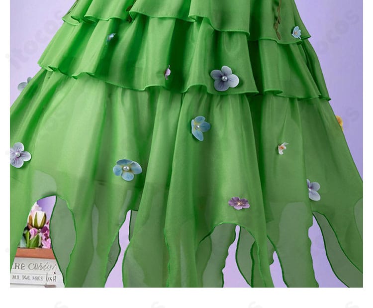 エマ・ウッズ 朽ちぬ長夏 ウエストラインのシルエット（体のラインをきれいに見せる設計）