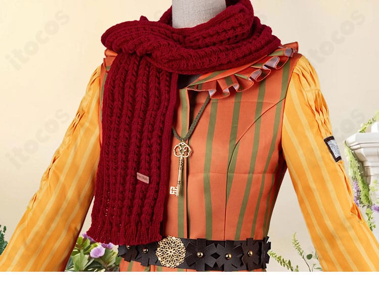 生地の発色と縫製の仕上がりに焦点を当てたクローズアップ