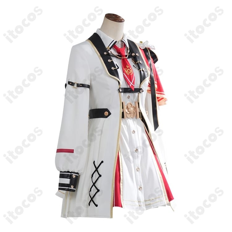 ホロライブ 百鬼あやめ 新衣装（軍服風）コスプレ衣装｜高発色×立体装飾で凛々しく映える - 2枚目の画像