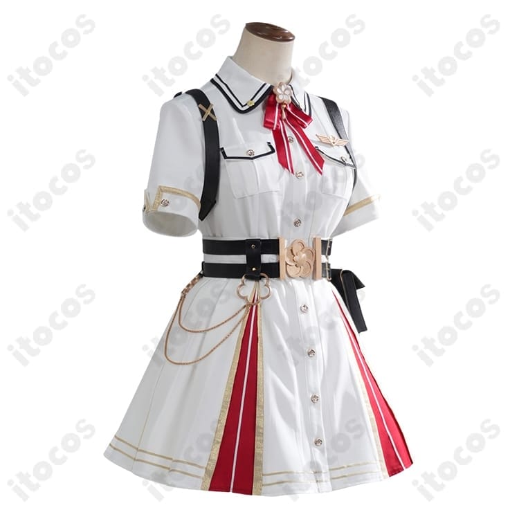 ホロライブ 百鬼あやめ 新衣装（軍服風）コスプレ衣装｜高発色×立体装飾で凛々しく映える - 5枚目の画像