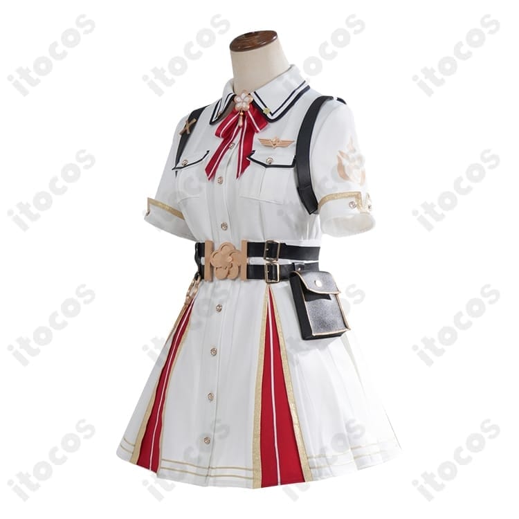 ホロライブ 百鬼あやめ 新衣装（軍服風）コスプレ衣装｜高発色×立体装飾で凛々しく映える - 6枚目の画像