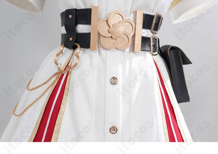 百鬼あやめ 新衣装のサイドビュー。ウエストからヒップラインへの流れを強調。