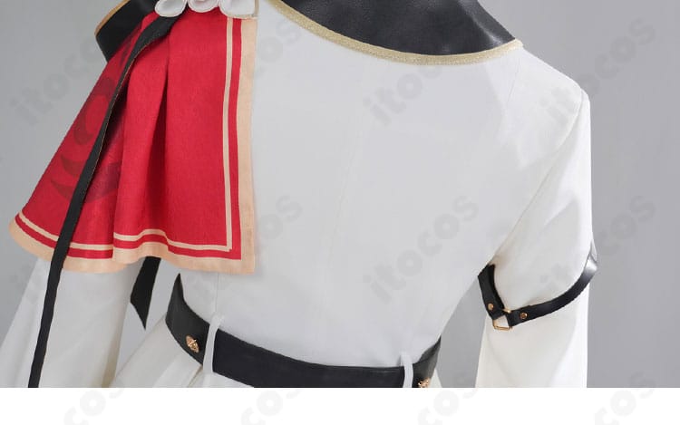 百鬼あやめ 新衣装の襟元クローズアップ。端正な仕立てとエッジの整い。