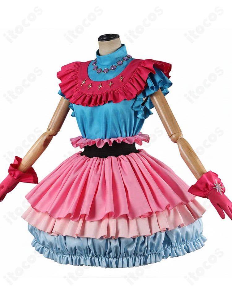 【推しの子】星野アイ B小町衣装 スカートのシルエットとレイヤー感を強調した角度