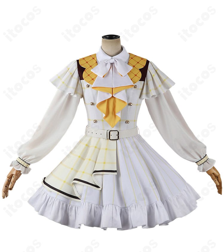 ラブライブ!虹ヶ咲 15周年記念ユニフォーム コスプレ衣装の正面全体