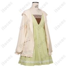 プロジェクトセカイ 草薙寧々 私服コス 上品で爽やか、長時間快適なワンピース - 1枚目の画像（サムネイル）