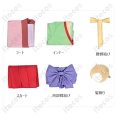 かぐや姫モチーフの着物風ドレス｜軽やかで着脱簡単、高見え再現で撮影会に最適 - 6枚目の画像（サムネイル）