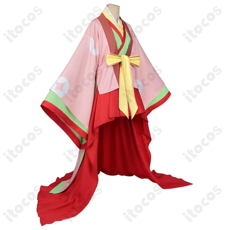 かぐや姫モチーフの着物風ドレス｜軽やかで着脱簡単、高見え再現で撮影会に最適 - 2枚目の画像