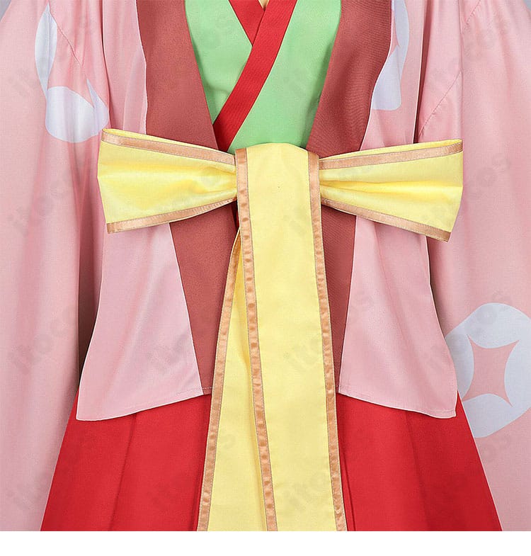 ウエスト部分の帯・腰蝶結びのディテールアップ