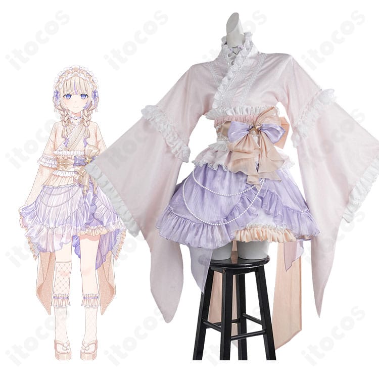 にじさんじ 轟はじめ 正月衣装の着用イメージとフルコーデ全体図