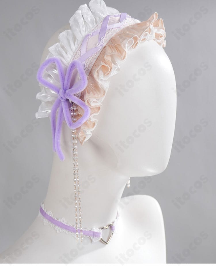 にじさんじ 轟はじめ 正月衣装 髪飾りの側面装着状態