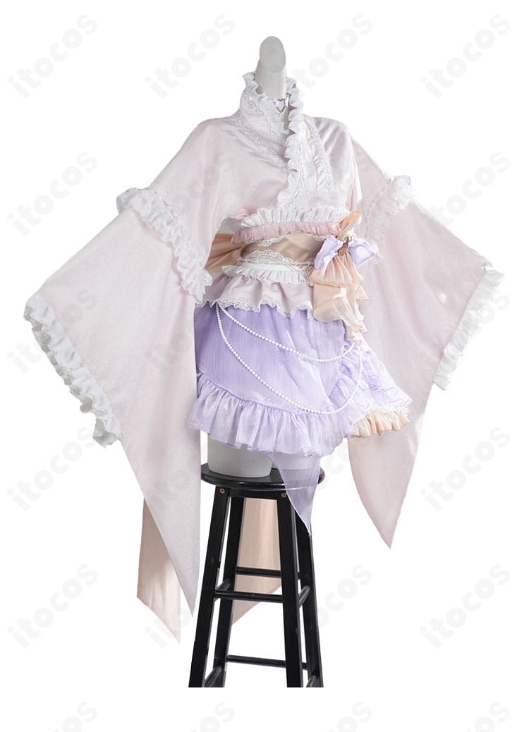 にじさんじ 轟はじめ 正月衣装 右側面のシルエットと装飾バランス