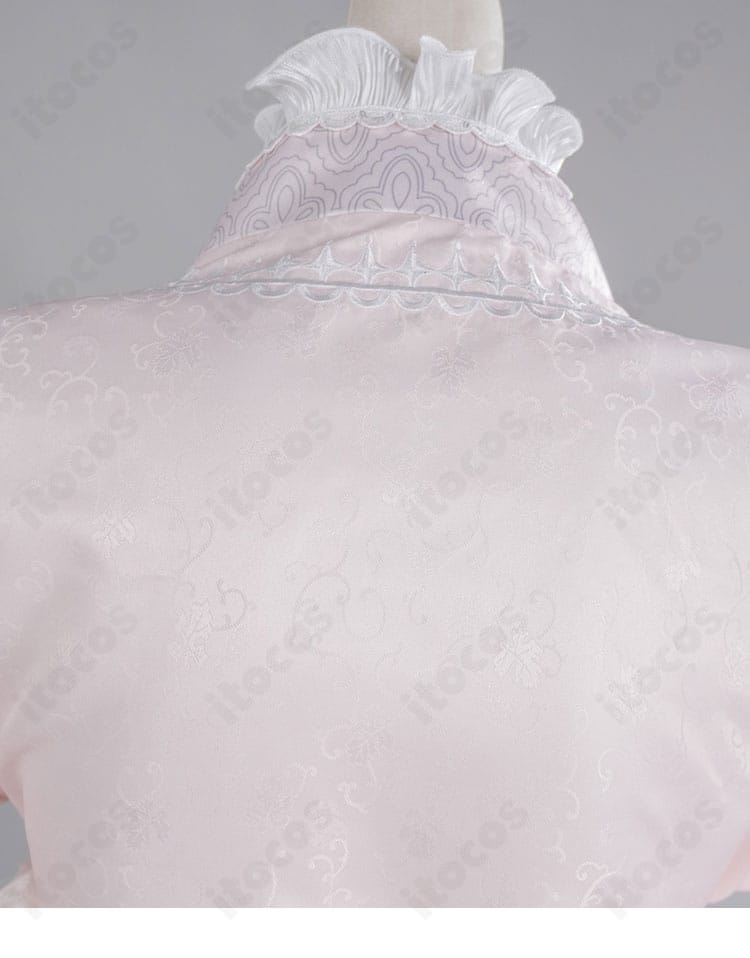 にじさんじ 轟はじめ 正月衣装 背肩部の装飾と切替ライン