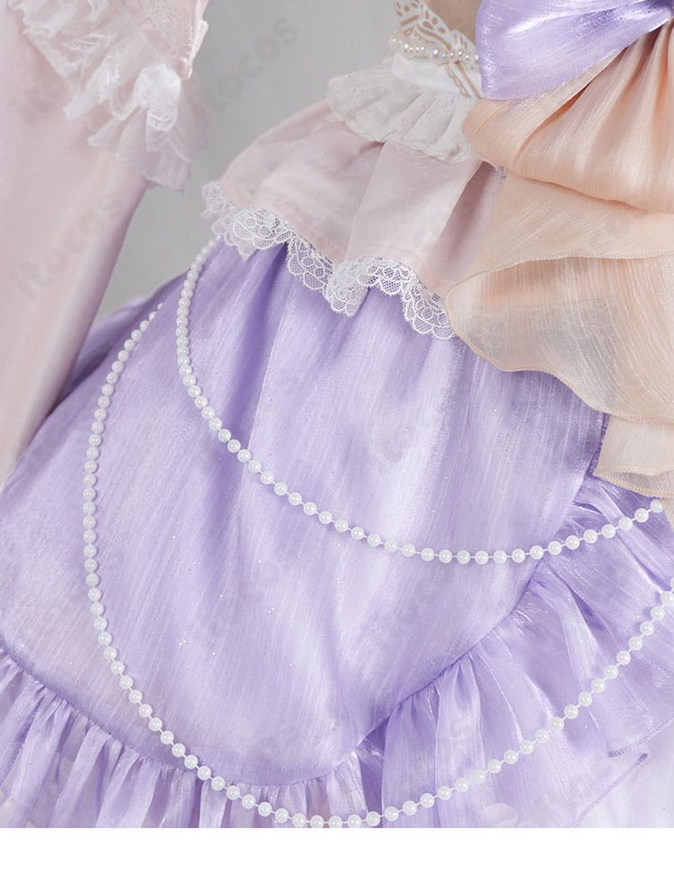 にじさんじ 轟はじめ 正月衣装 腰飾りとコルセットベルトの装着例