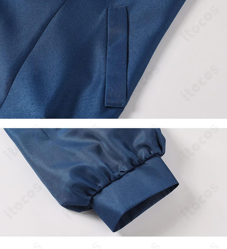 ズボン裾とポケット周辺の意匠ディテール