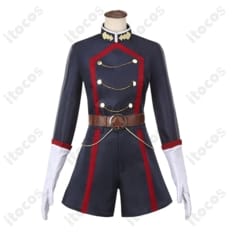 魔都精兵のスレイブ 山城恋 総組長制服コスプレ｜マント付で高再現、イベント・撮影に最適 - 3枚目の画像（サムネイル）