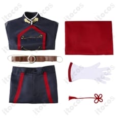 魔都精兵のスレイブ 山城恋 総組長制服コスプレ｜マント付で高再現、イベント・撮影に最適 - 5枚目の画像（サムネイル）