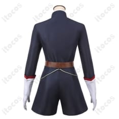 魔都精兵のスレイブ 山城恋 総組長制服コスプレ｜マント付で高再現、イベント・撮影に最適 - 4枚目の画像（サムネイル）