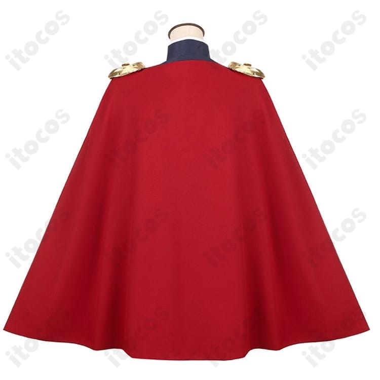 魔都精兵のスレイブ 山城恋 総組長制服コスプレ｜マント付で高再現、イベント・撮影に最適 - 2枚目の画像