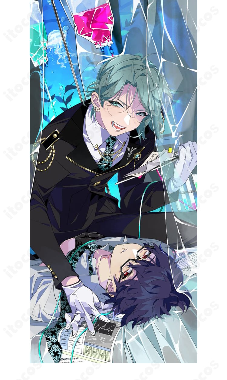 衣佐美佑理の寮制服を着用したシーン風カット。ネクタイ固定で乱れにくい首元と端正なラインが強調されたイメージ画像。