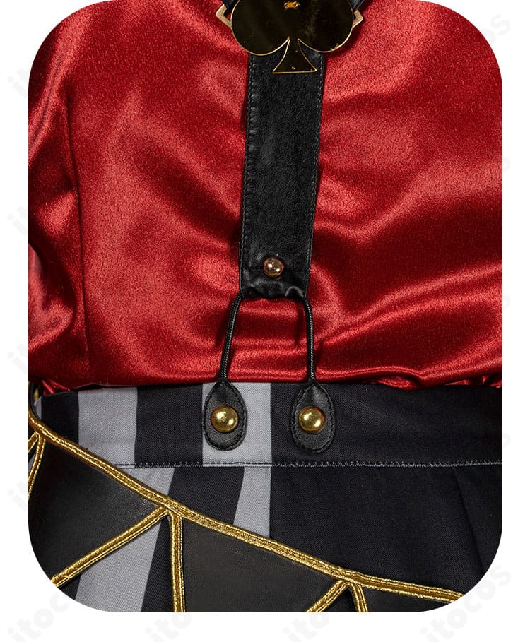 系帯装飾の結びと固定方法のディテール