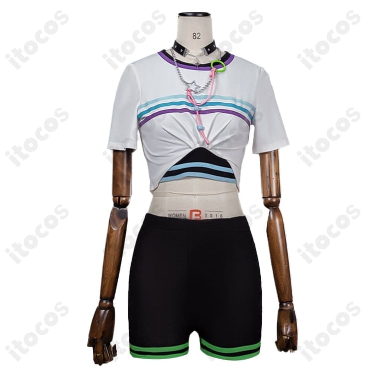 桜河こはく Crazy:B ステージ衣装｜高再現・着心地快適・撮影映えのあんスタコスチューム - 4枚目の画像