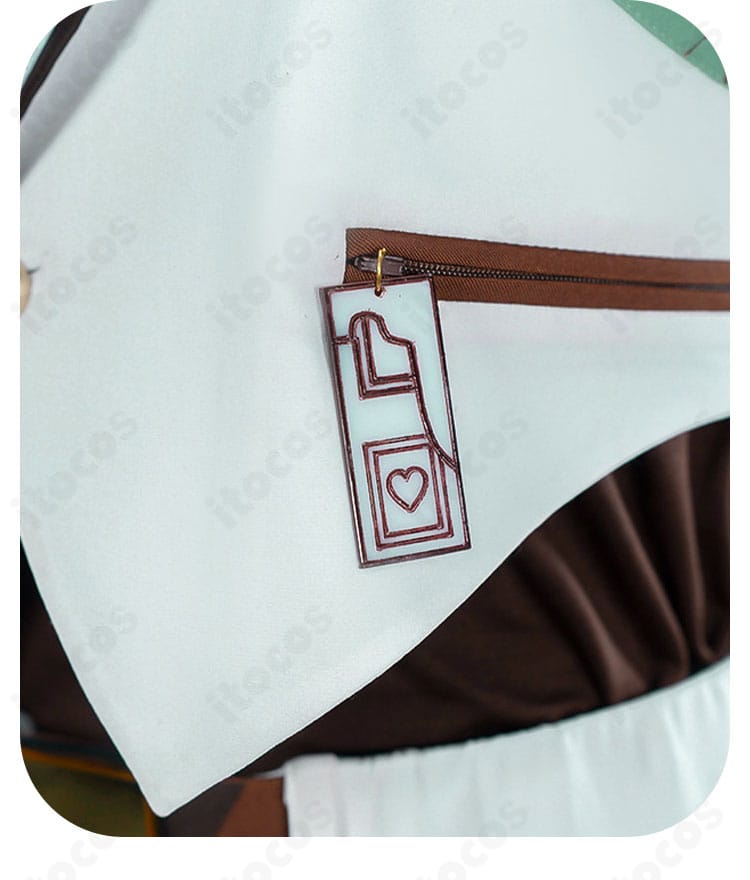 目立ちにくいファスナー部分のディテール（着脱しやすい仕様）