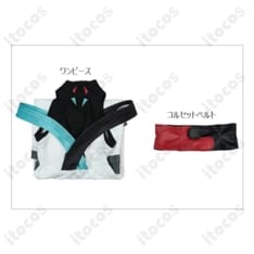 かぐや姫モチーフの月見ワンピース＋コルセット。軽やかで映える和風エレガント衣装 - 5枚目の画像（サムネイル）