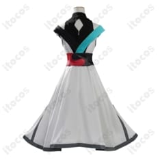 かぐや姫モチーフの月見ワンピース＋コルセット。軽やかで映える和風エレガント衣装 - 2枚目の画像（サムネイル）