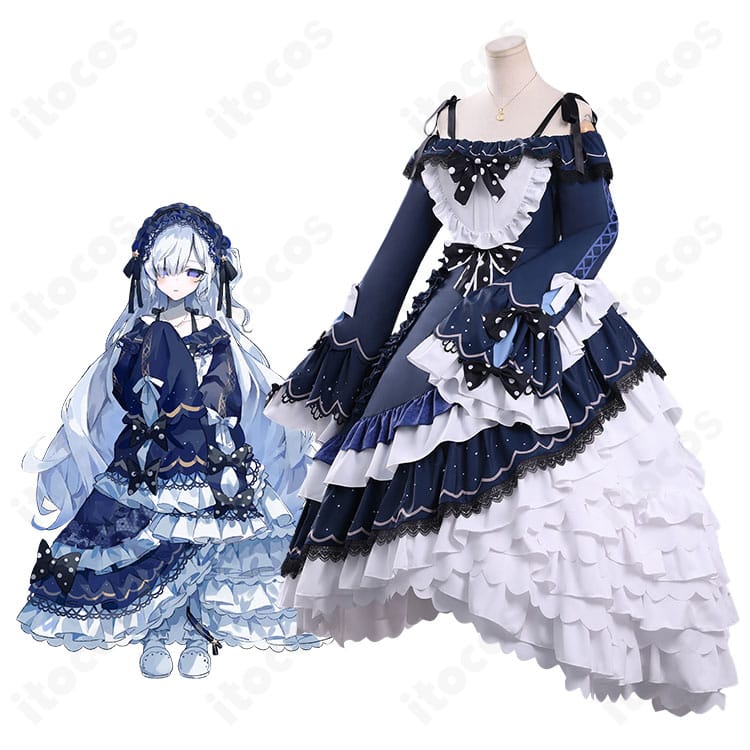 魔法少女ノ魔女裁判・夏目アンアンのコスプレ衣装を着用した全身イメージ