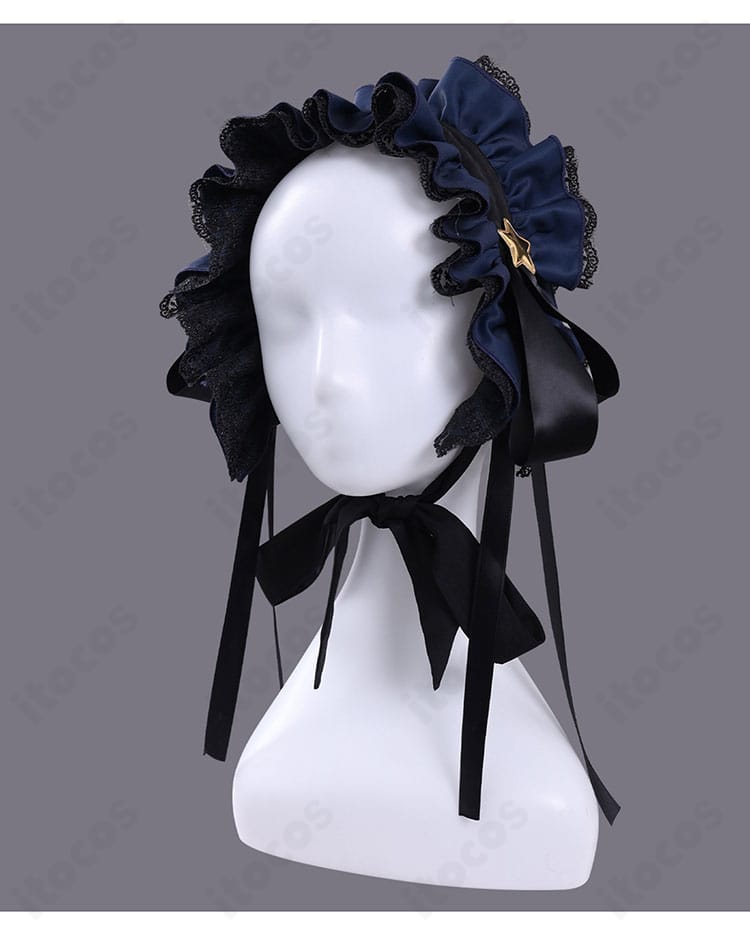 夏目アンアン衣装の髪飾りディテール（リボン装飾）