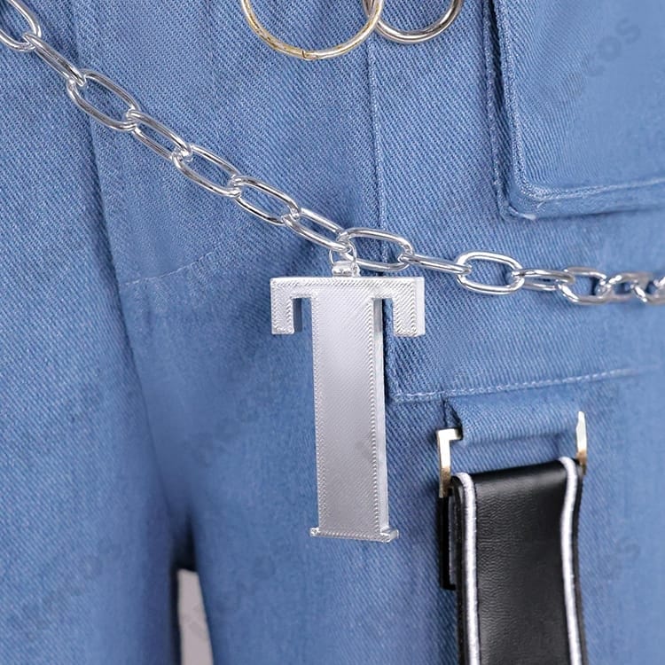 ホロライブ 轟はじめ Flashpoint衣装コスプレ 高再現で動きやすく撮影も映える5点セット - 6枚目の画像