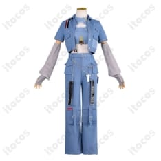 ホロライブ 轟はじめ Flashpoint衣装コスプレ 高再現で動きやすく撮影も映える5点セット - 1枚目の画像（サムネイル）