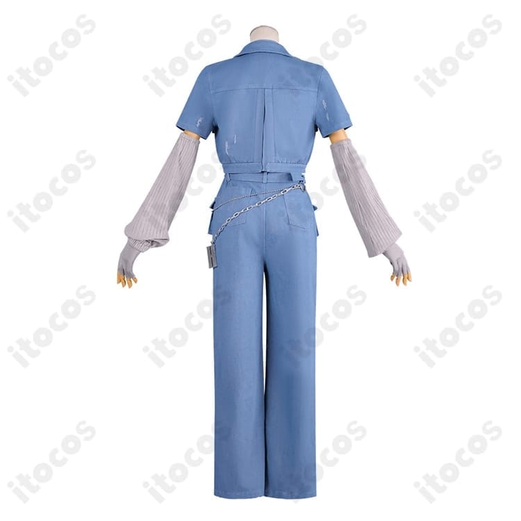 ホロライブ 轟はじめ Flashpoint衣装コスプレ 高再現で動きやすく撮影も映える5点セット - 3枚目の画像