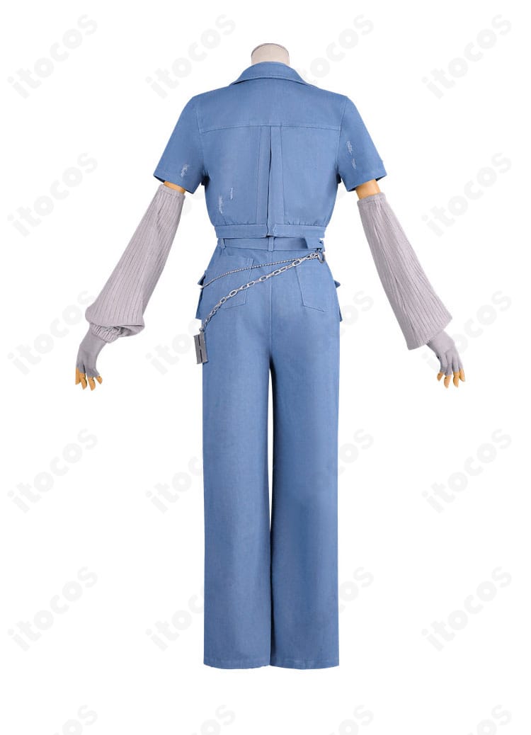 轟はじめ Flashpoint衣装 背面全体のデザイン