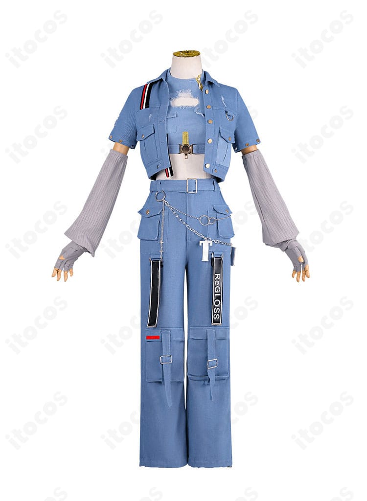 轟はじめ Flashpoint衣装 上着・インナー・ズボンの正面全体