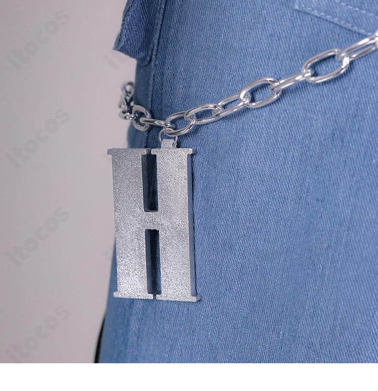 轟はじめ Flashpoint衣装 腰飾りパーツの質感と留め具