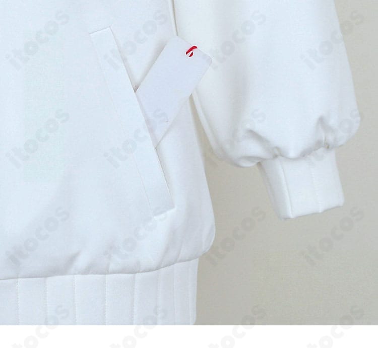 袖口の仕様とカフスの縫製アップ