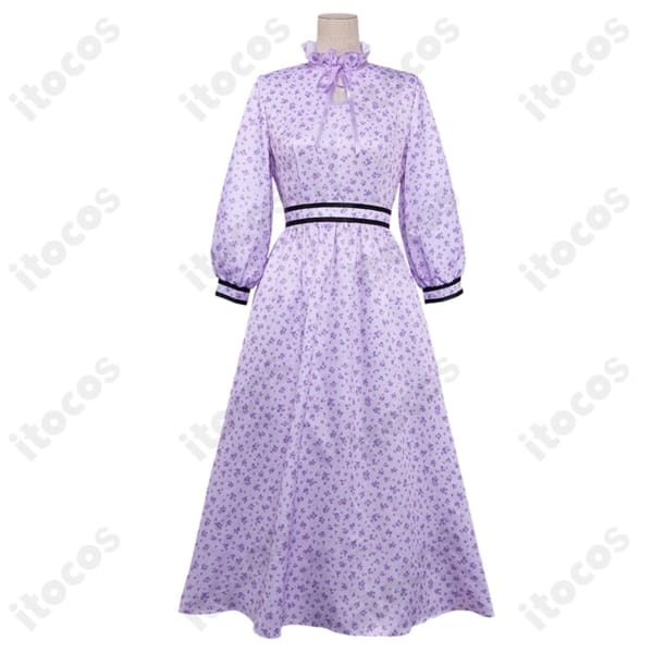 フェルン小花柄ワンピース コスプレ衣装｜上品で通気性◎、長時間も快適な高再現モデル