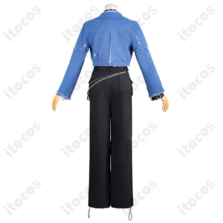 ホロライブ 儒烏風亭らでん Flashpoint衣装 高再現で映えるストリート×上品スタイル - 3枚目の画像