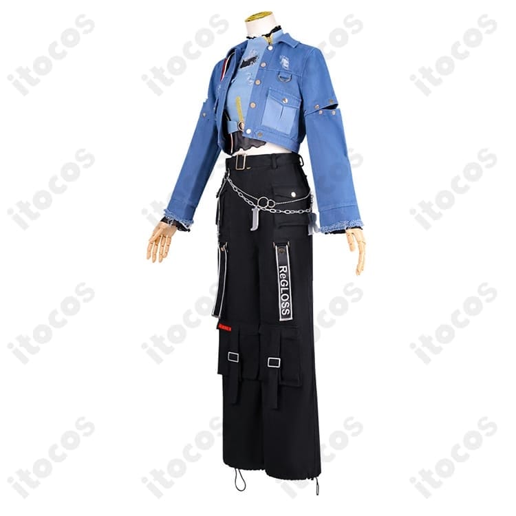 ホロライブ 儒烏風亭らでん Flashpoint衣装 高再現で映えるストリート×上品スタイル - 2枚目の画像